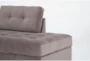 Switch Charcoal 94" 2 Piece Sectional With Right Facing Bumper Chaise - Detail