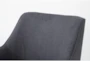 Samira Slate Swivel Glider Accent Arm Chair - Detail