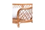 Diamond Upholstery Rattan Pet Bed - Detail