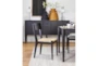 Austen Black Dining Chair With Woven Seat - Room