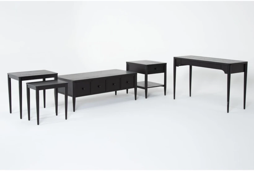 Austen 4 Piece Lift-Top Coffee Table Set With Console Table - 360