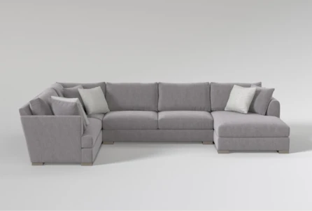 Pierson Chenille 3 Piece Sectional With Right Arm Facing Chaise