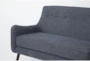 Kaycee Denim Sofa Settee - Detail