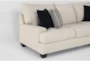Harper Foam III Microfiber 157" 4 Piece Sectional With Right Arm Facing Chaise - Detail