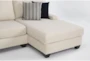 Harper Foam III Microfiber 157" 3 Piece Sectional With Right Arm Facing Chaise - Detail