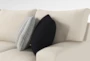 Harper Foam III Microfiber 124" 2 Piece Sectional With Left Arm Facing Chaise - Detail