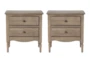 Deliah 3 Drawer Nightstand With USB Set Of 2 - Signature