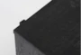 Derrie Black 2-Drawer Nightstand Set Of 2 - Detail