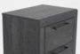 Derrie Black 2-Drawer Nightstand Set Of 2 - Detail