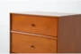 Alton Cherry II 2-Drawer Nightstand Set Of 2 - Detail