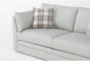 Austen Foam Grey 86" Condo Sofa - Detail