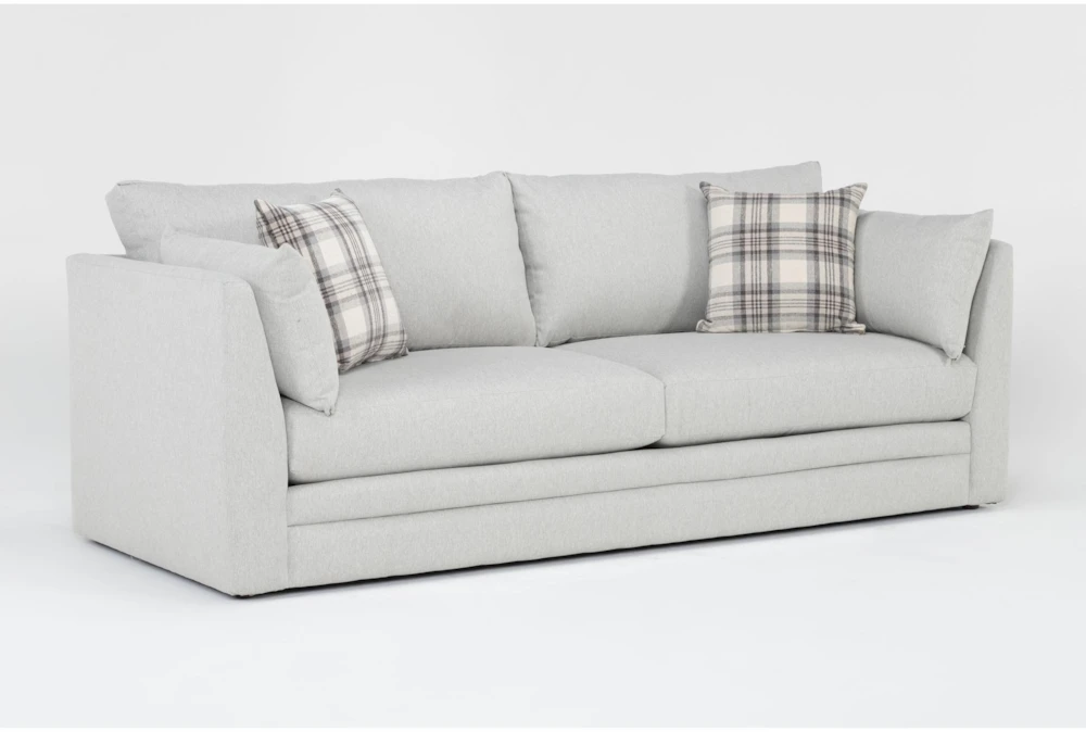 Austen Foam Grey 96" Sofa