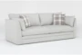 Austen Foam Grey 96" Sofa - Signature