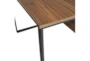 Carly Small Wood Modern 22" Writing Desk - Detail