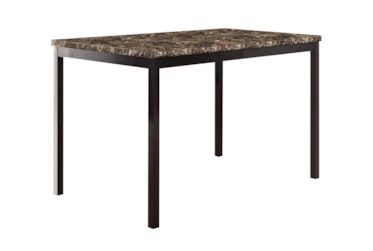Bianca Brown 48 Inch Dining Table