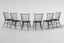 Magnolia Home Bungalow Chimney Dining Side Chair Set Of 6 By Joanna Gaines - Back