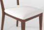 Kara Brown Wood Back Dining Side Chair Set Of 4 - Detail