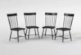 Magnolia Home Spindle Back II Dining Side Chair Set Of 4 By Joanna Gaines - Signature