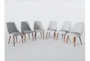 Moda II Grey Dining Side Chair Set Of 6 - Signature