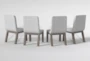 Luis Upholstered Side Chair Set Of 4 - Back