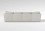 Switch Boucle 134" 6 Piece Modular Sectional - Back