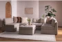 Switch Boucle 134" 6 Piece Modular Sectional - Room
