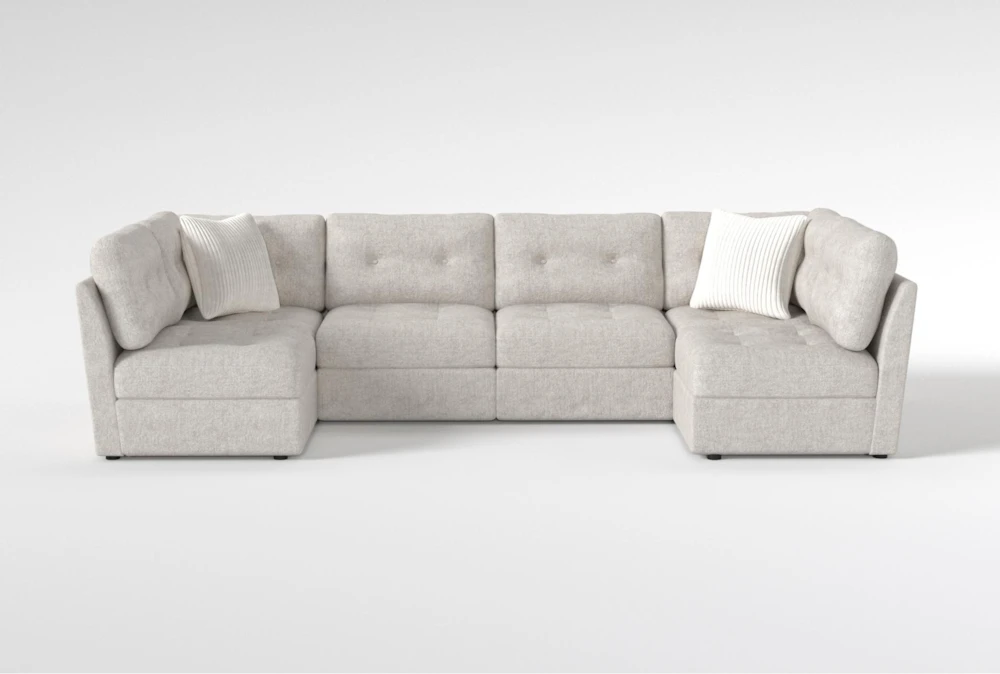 Switch Boucle 134" 6 Piece Modular Sectional
