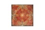 15X15 Red Moroccan Tile Set Of 4 - Front