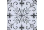 14X14 Black/White Distressed Tile Pattern Set Of 3 - Material