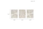 20X16 Off White Solana Abstract Coastal Shadow Box Set Of 3 - Detail