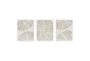 20X16 Off White Solana Abstract Coastal Shadow Box Set Of 3 - Signature