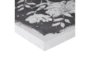 18X18 Black/White Cassia Floral Set Of 2 - Detail