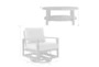 Prospect Outdoor 5 Piece Swivel Lounge Chair Conversation Set - Detail