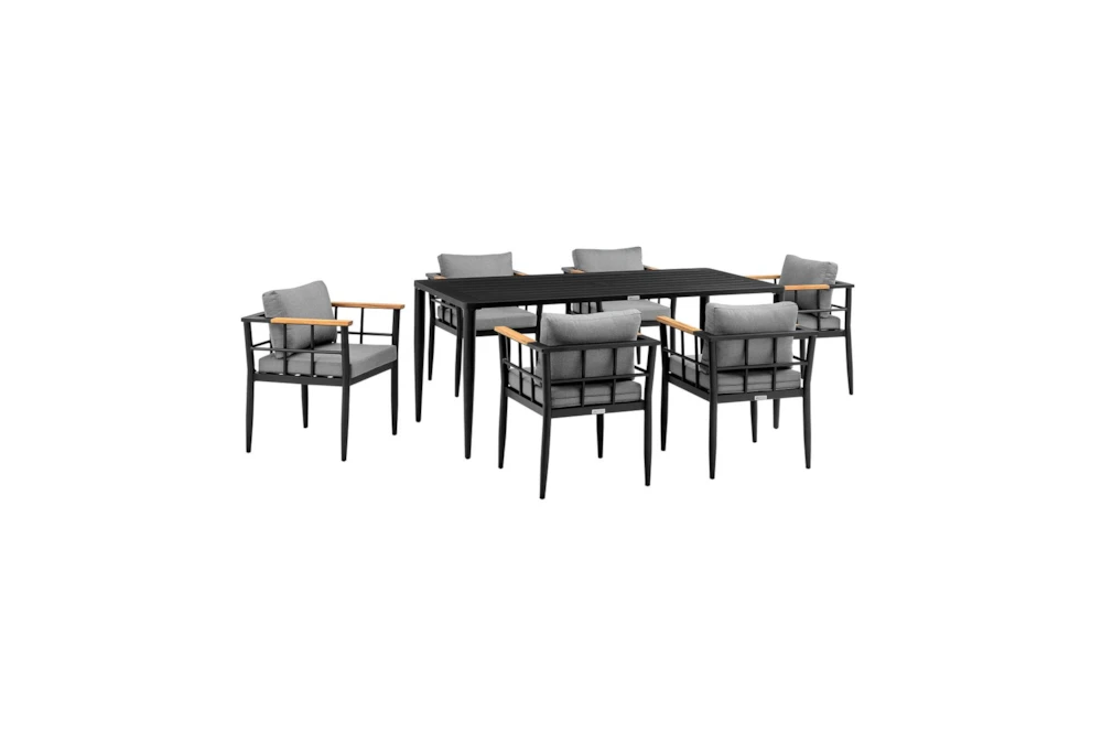 Cubix 35" Outdoor Dining Set For 6