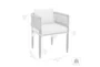 Marettimo Outdoor Dining Chair Set Of 2 - Detail