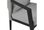 Memphis 70" Outdoor Dining Set For 6 - Detail