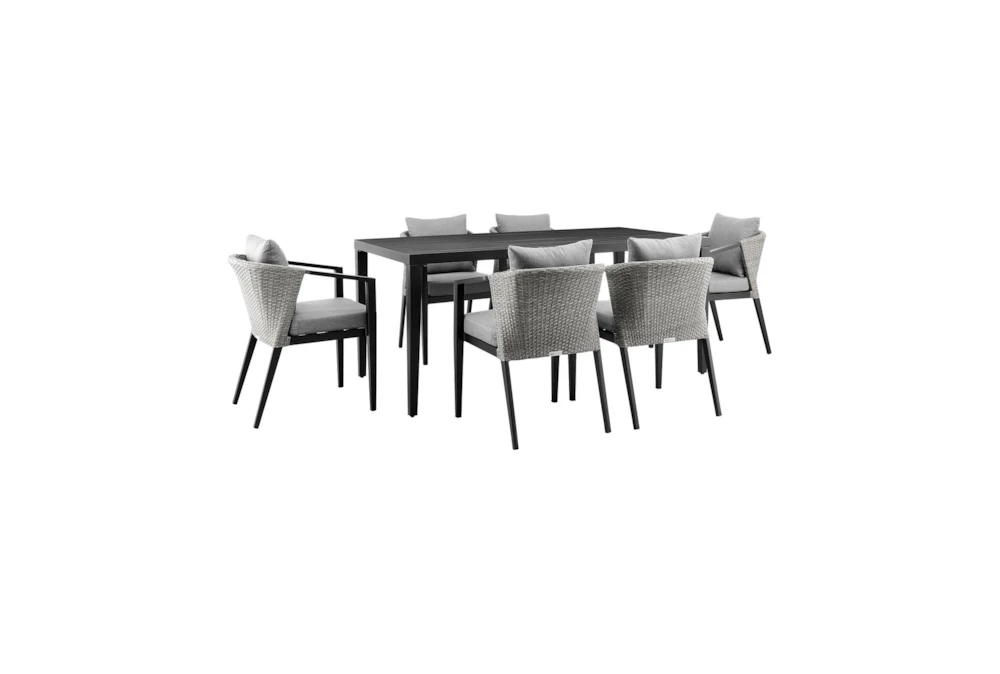 Memphis 70" Outdoor Dining Set For 6
