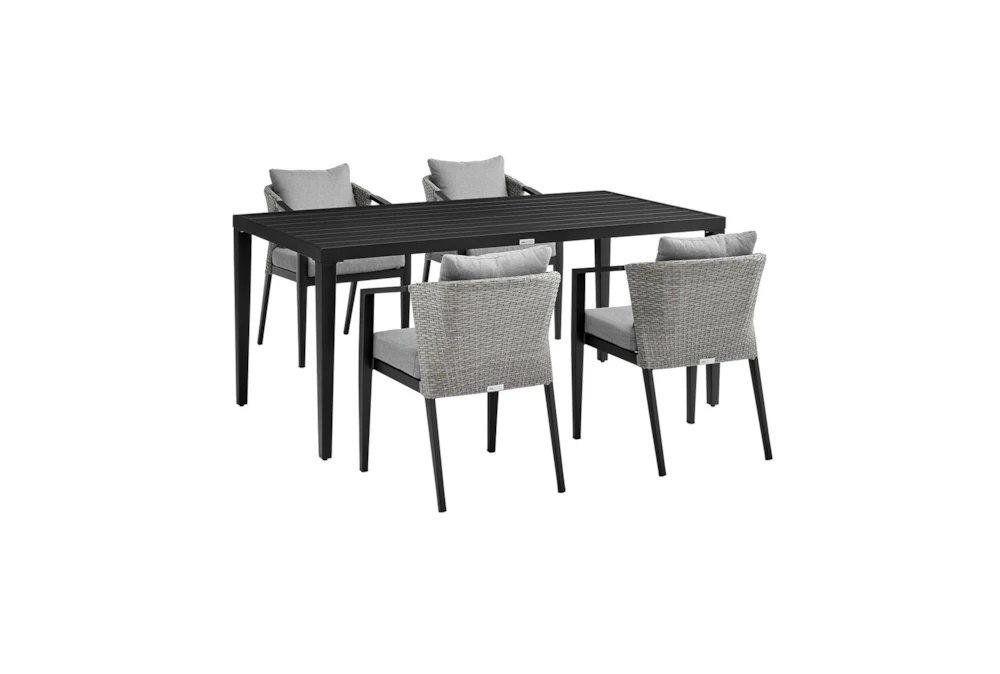 Memphis 70" Outdoor Dining Set For 4