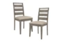 Foster 64" Dining Set For 4 - Side