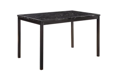 Bianca Black 48 Inch Dining Table