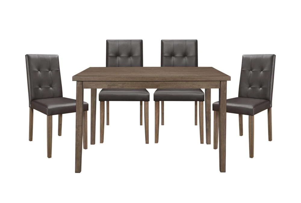 Liliana 48" Dining Set For 4