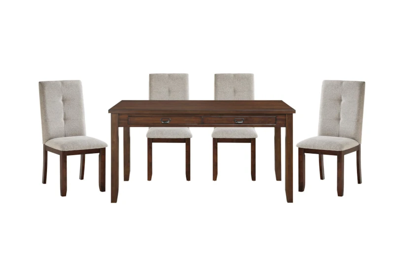 Zoey 60" Dining Set For 4 - 360