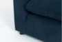 Zone Blue 6 Piece Modular Sectional with 2 Corners, 3 Armless Chairs & Ottoman - Detail