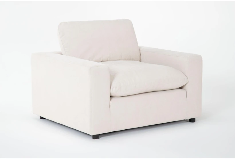 Zone Cream Arm Chair - 360