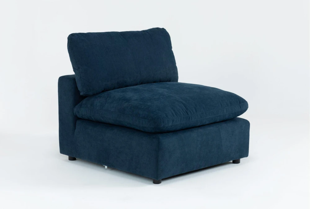 Zone Blue Armless Chair