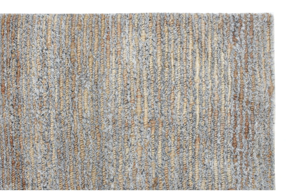 9'X13' Rug-Breese Handwoven Natural/Silver