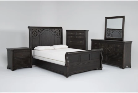 Remi King Sleigh 5 Piece Bedroom Set