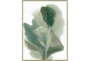 32X42 Green Flair I With Gold Frame - Signature