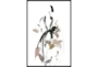 26X38 Fashion Floral II With Black Frame - Signature