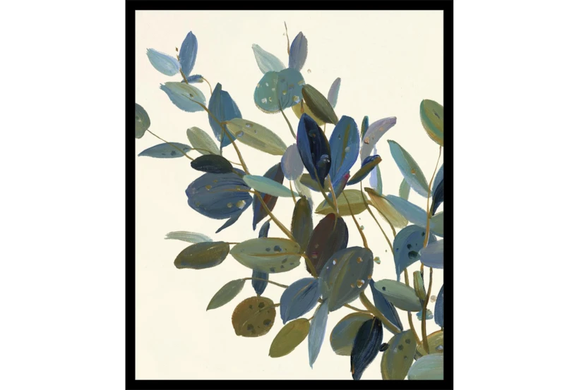 22X26 Watercolor Eucalyptus I With Black Frame - 360
